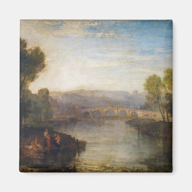 Imán William Turner - Vista de la colina de Richmond y  (Frente)