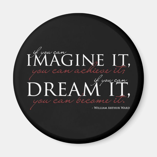 Imán William Ward Imagine Cita (Frente)