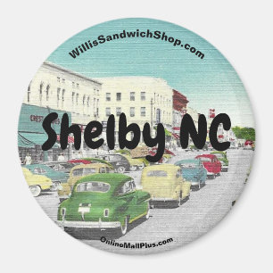 Imán Willis Sandwich Shop Shelby NC Magnet