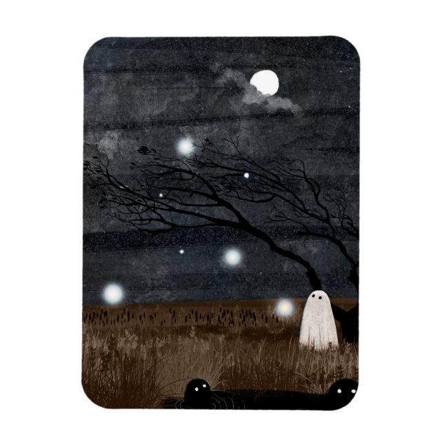Imán Willow Wisp Ghost (Vertical)