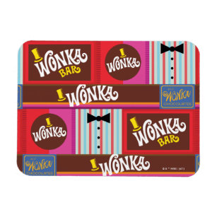 Imán Willy Wonka Candy Pattern