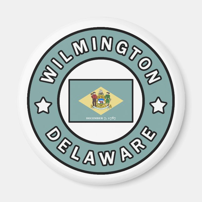 Imán Wilmington Delaware (Frente)