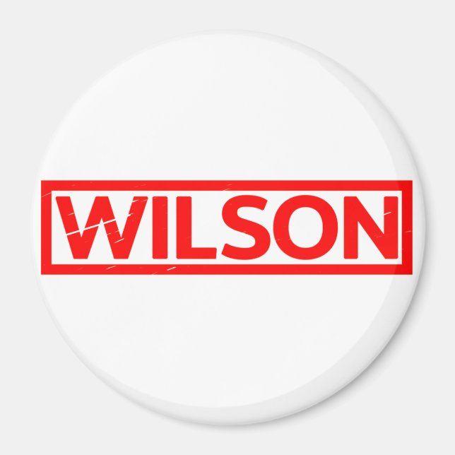 Imán Wilson Stamp (Frente)