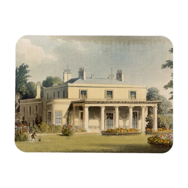 Imán Wimbledon Park, de R. Ackermann's (1764-1834) 'R (Horizontal)
