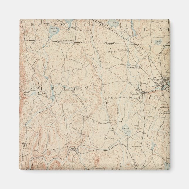 Imán Winchendon, Massachusetts (Frente)