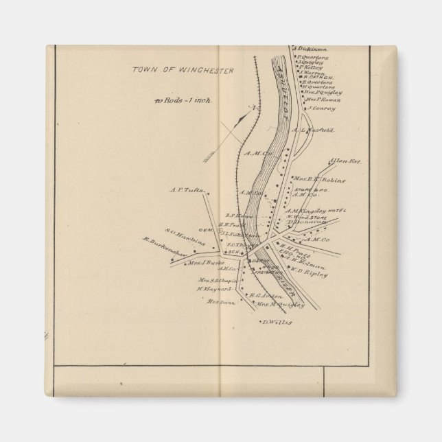 Imán Winchester, Winchester PO (Frente)