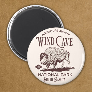 Imán Wind Cave National Park Gift for nature Lovers