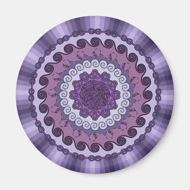 Imán Wind Mandala Magnet (Frente)
