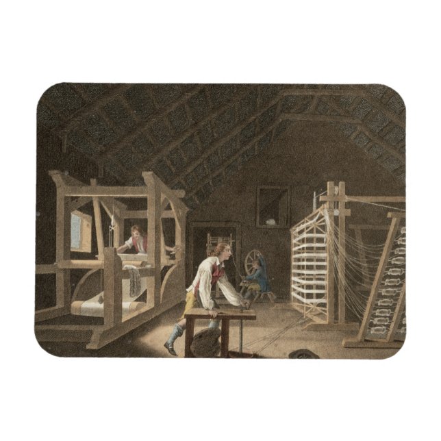 Imán Winding, Warping con un nuevo molino de Warping me (Horizontal)