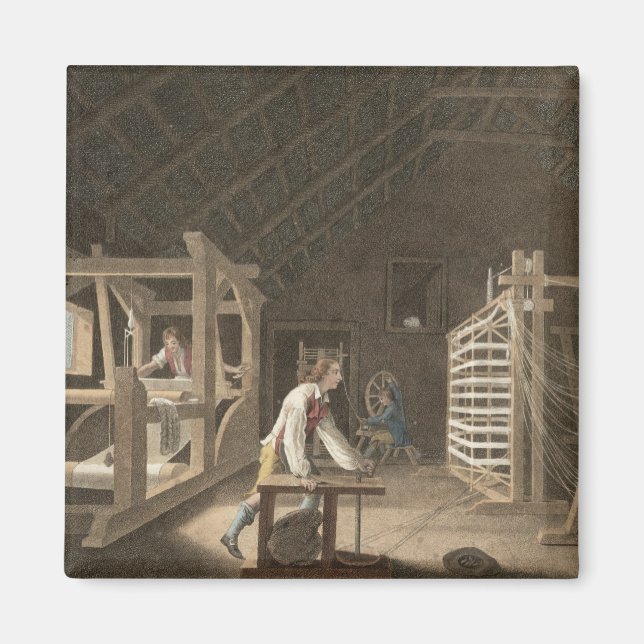 Imán Winding, Warping con un nuevo molino de Warping me (Frente)