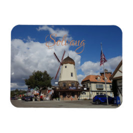 Imán Windmill Solvang California Souvenir