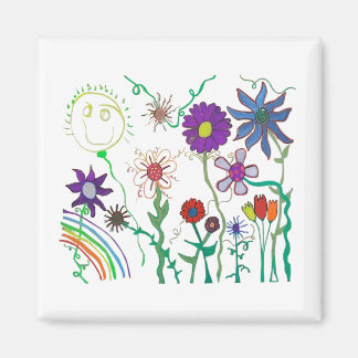 Imán "Windows of Cheer" de Denise