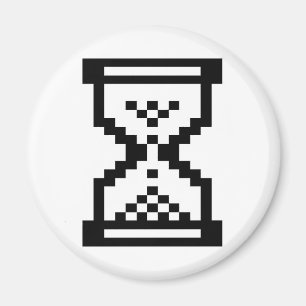 Imán Windows-Reloj de arena