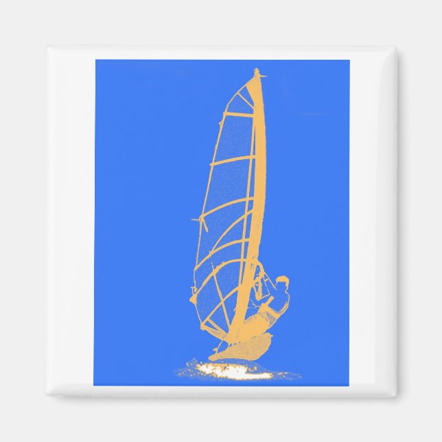 Imán windsurf (Frente)