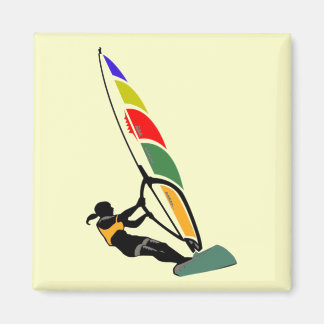 Imán Windsurf con emoción