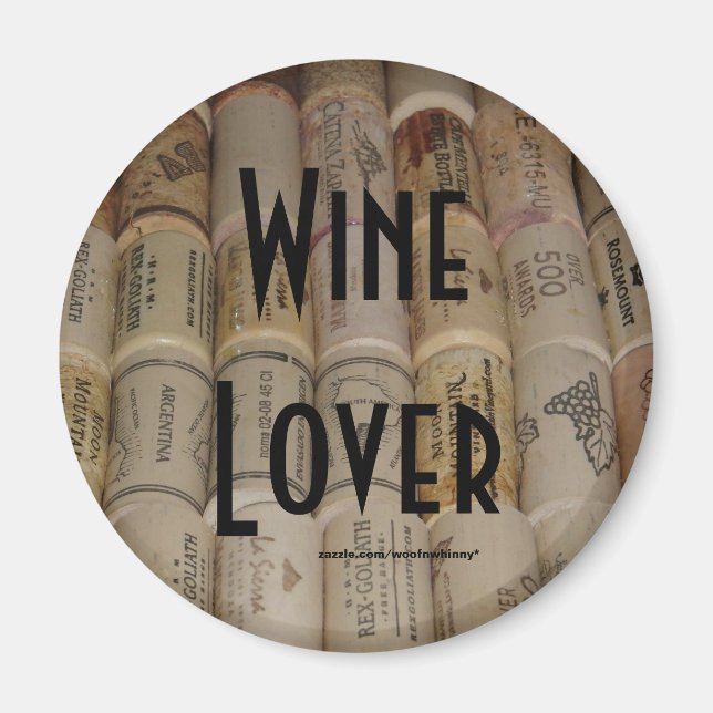 Imán Wine Lover (Frente)