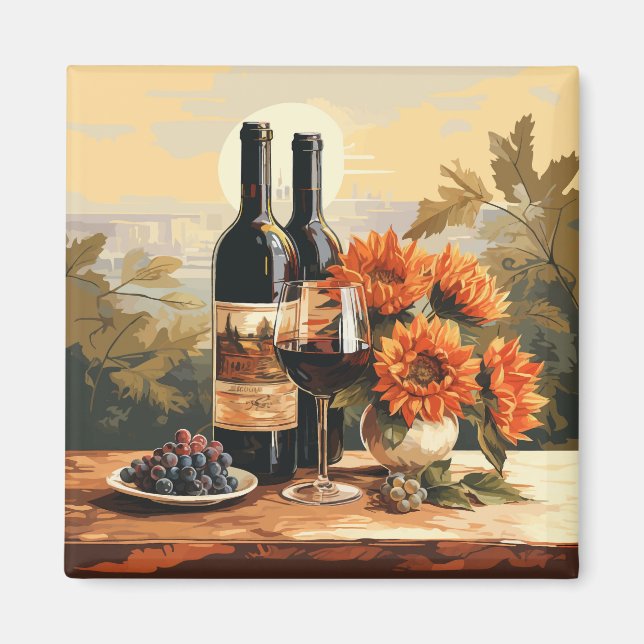 Imán Wine Lover's (Frente)