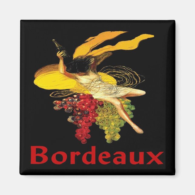 Imán Wine Maid Bordeaux (Frente)