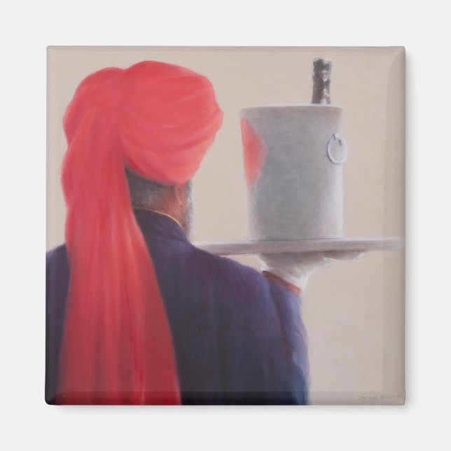 Imán Wine Waiter Jaipur 2012 (Frente)