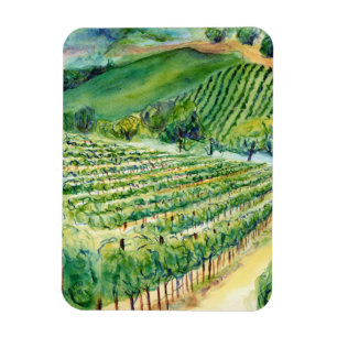 Imán Winery Vineyard Magnet
