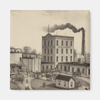 Imán Winfield Roller Mills, Blissand Wood, Kansas