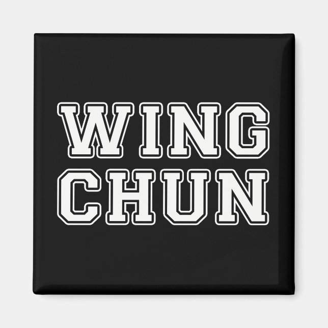 Imán Wing Chun (Frente)