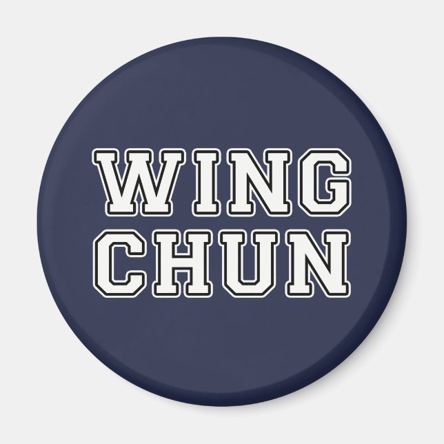 Imán Wing Chun (Frente)