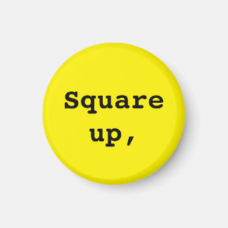 Imán Wing Chun Practice Reminder (2 de 3) Yellow Magnet