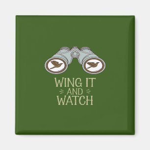 Imán Wing It y Watch Birting Nature Adventure