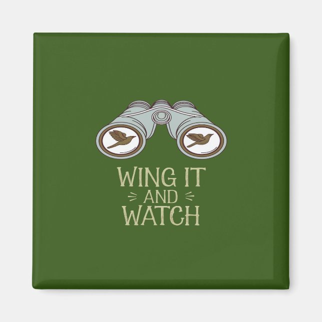 Imán Wing It y Watch Birting Nature Adventure (Frente)