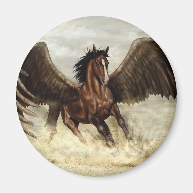 Imán Winged Pegasus (Frente)