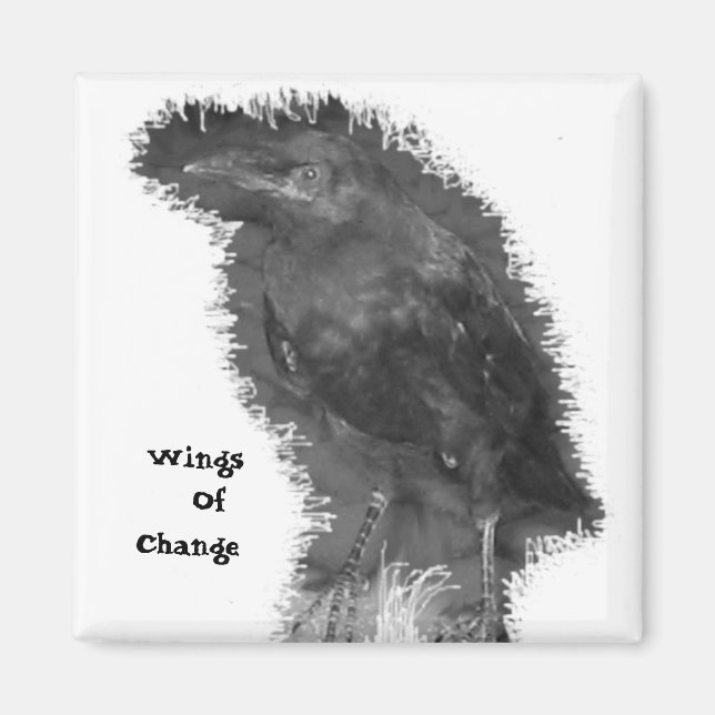Imán Wings Of Change Magnet (Frente)