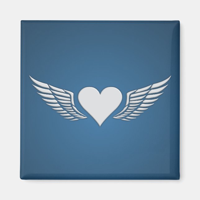 imán Wings of Love, personalizar (Frente)