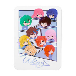 Imán Wingz Multi Character Magnet