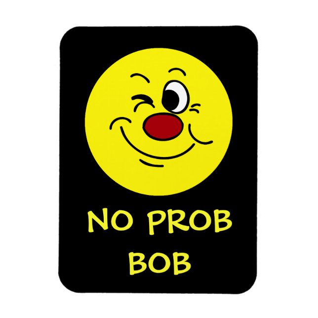 Imán Winking Face Grumpey (Vertical)