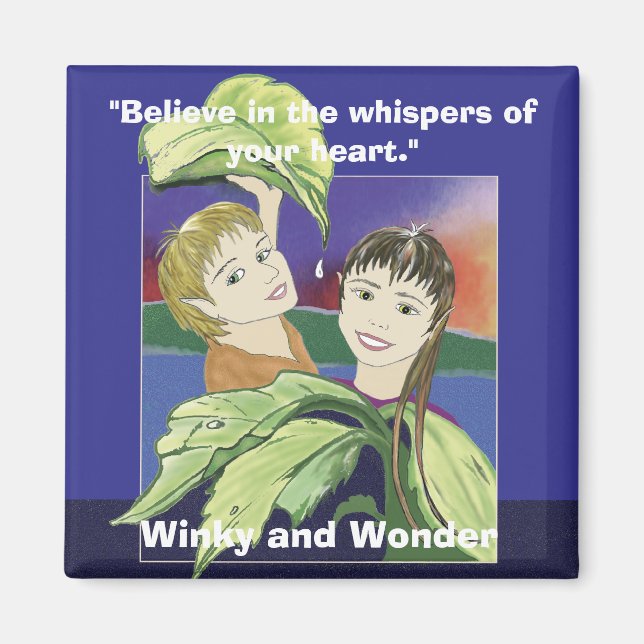Imán Winky y Wonder Magnet (Frente)