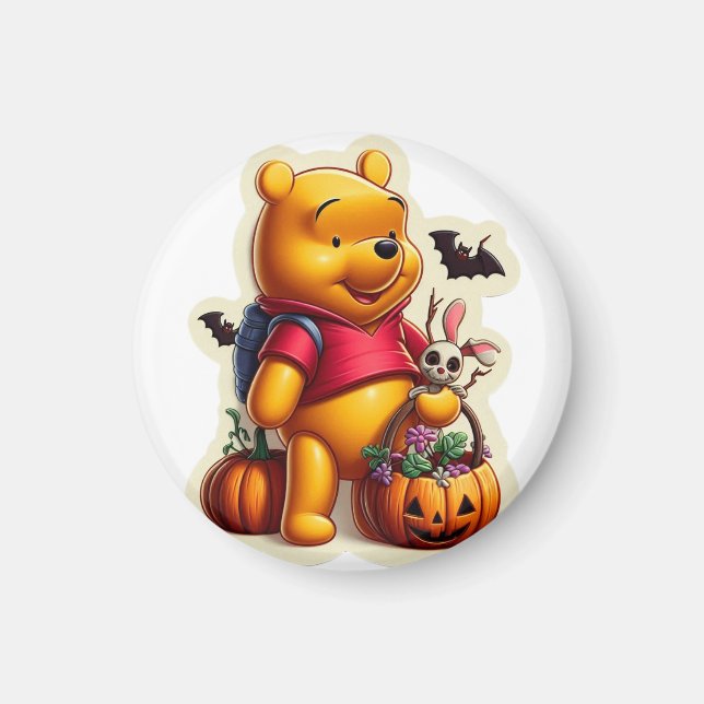 Imán Winnie the Pooh halloween (Frente)
