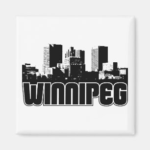 Imán Winnipeg Skyline