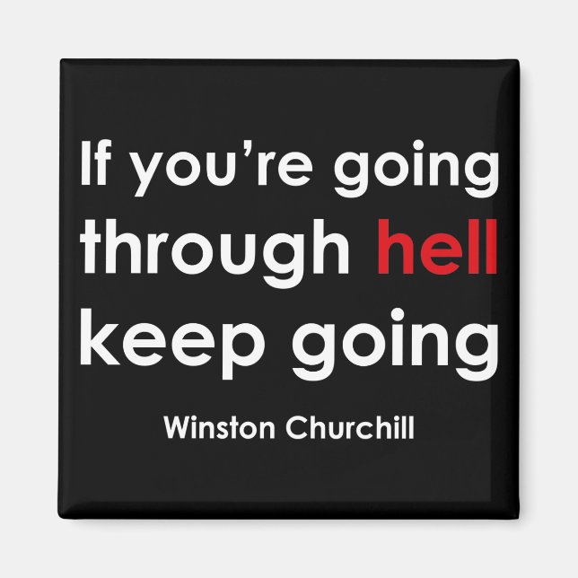 Imán Winston Churchill (Frente)