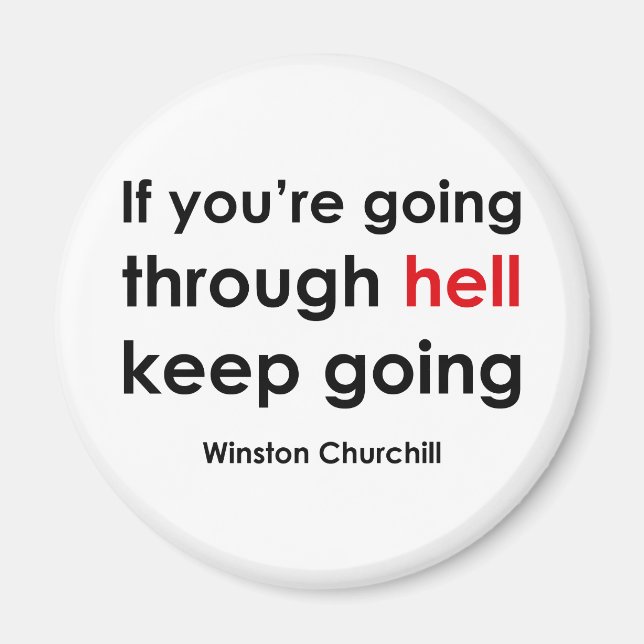 Imán Winston Churchill (Frente)