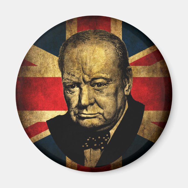 Imán Winston Churchill (Frente)