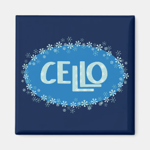 Imán Winter Cello