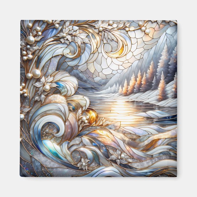 Imán Winter Fantasy Magnet (Frente)