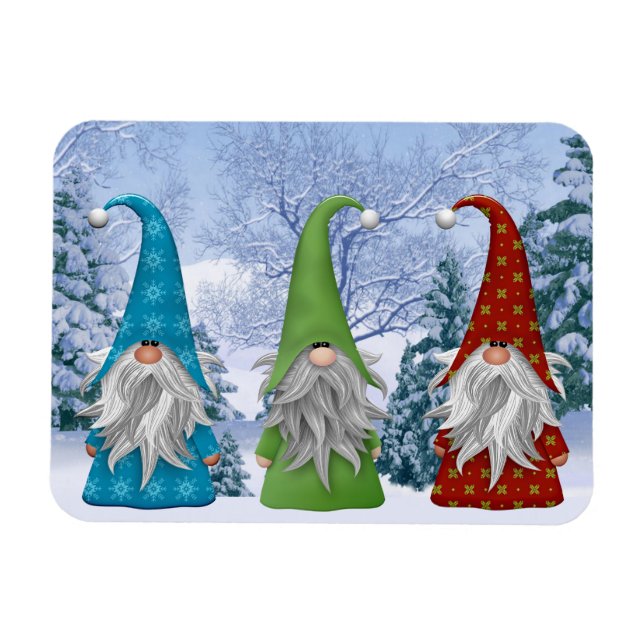 Imán Winter Gnomes Magnet (Horizontal)