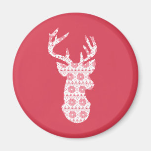 Imán Winter Knit Navidades Reindeer Magnet