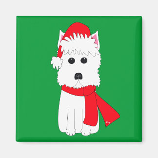Imán Winter Westie