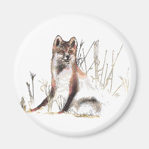 Imán Winter Wolf