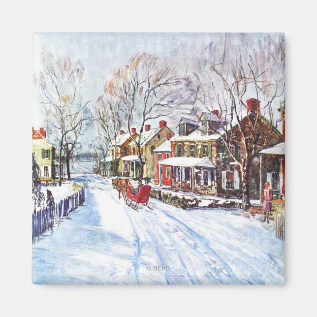 Imán Winter Wonderland (Frente)