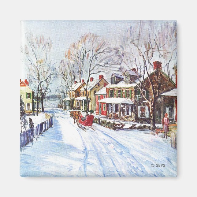 Imán Winter Wonderland (Frente)