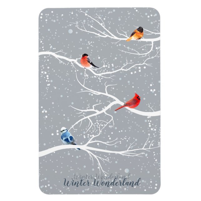 Imán Winter Wonderland (Vertical)